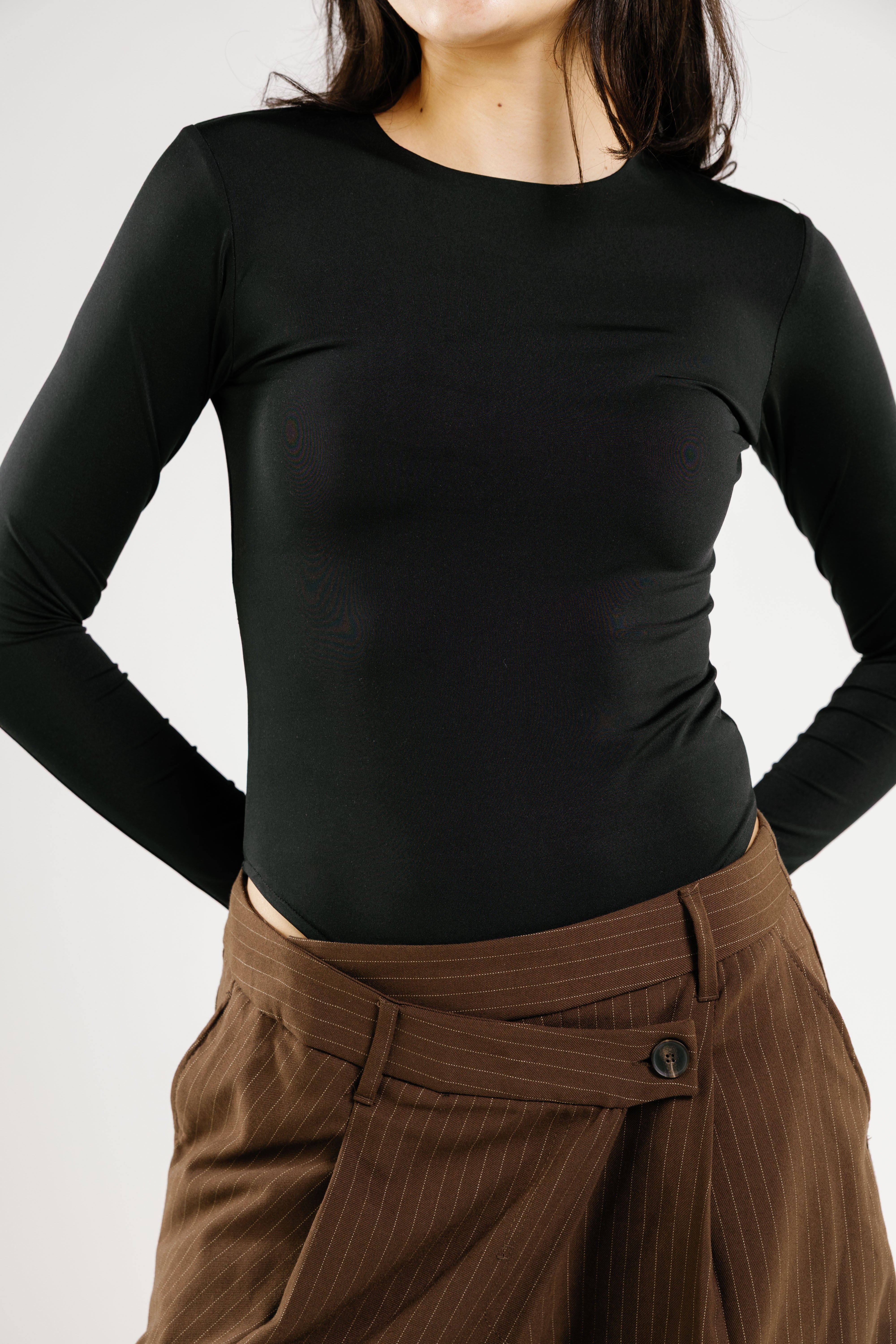 Bodysuit Crew-Neck Long Sleeve