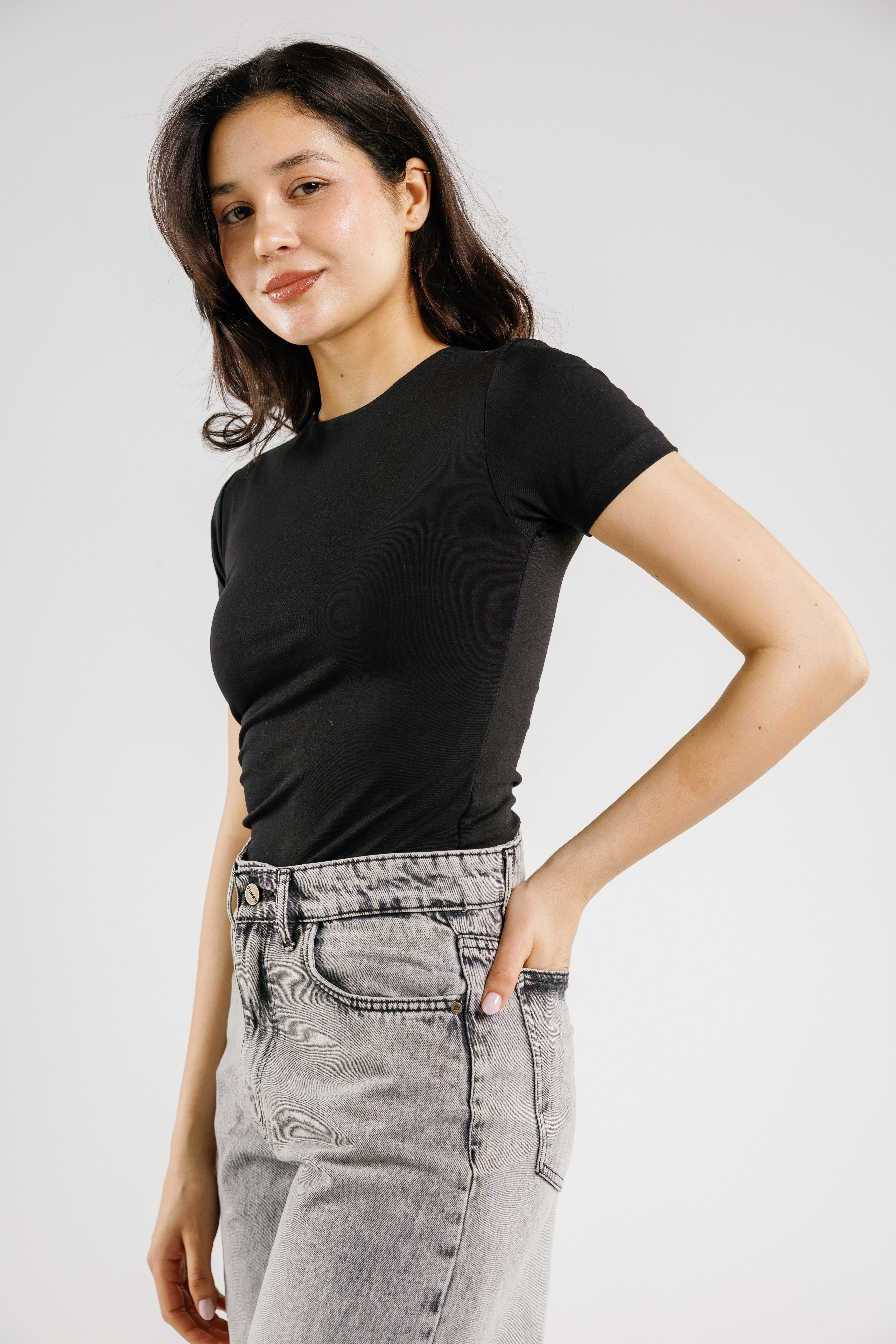 Cotton Crew neck Short Sleeve