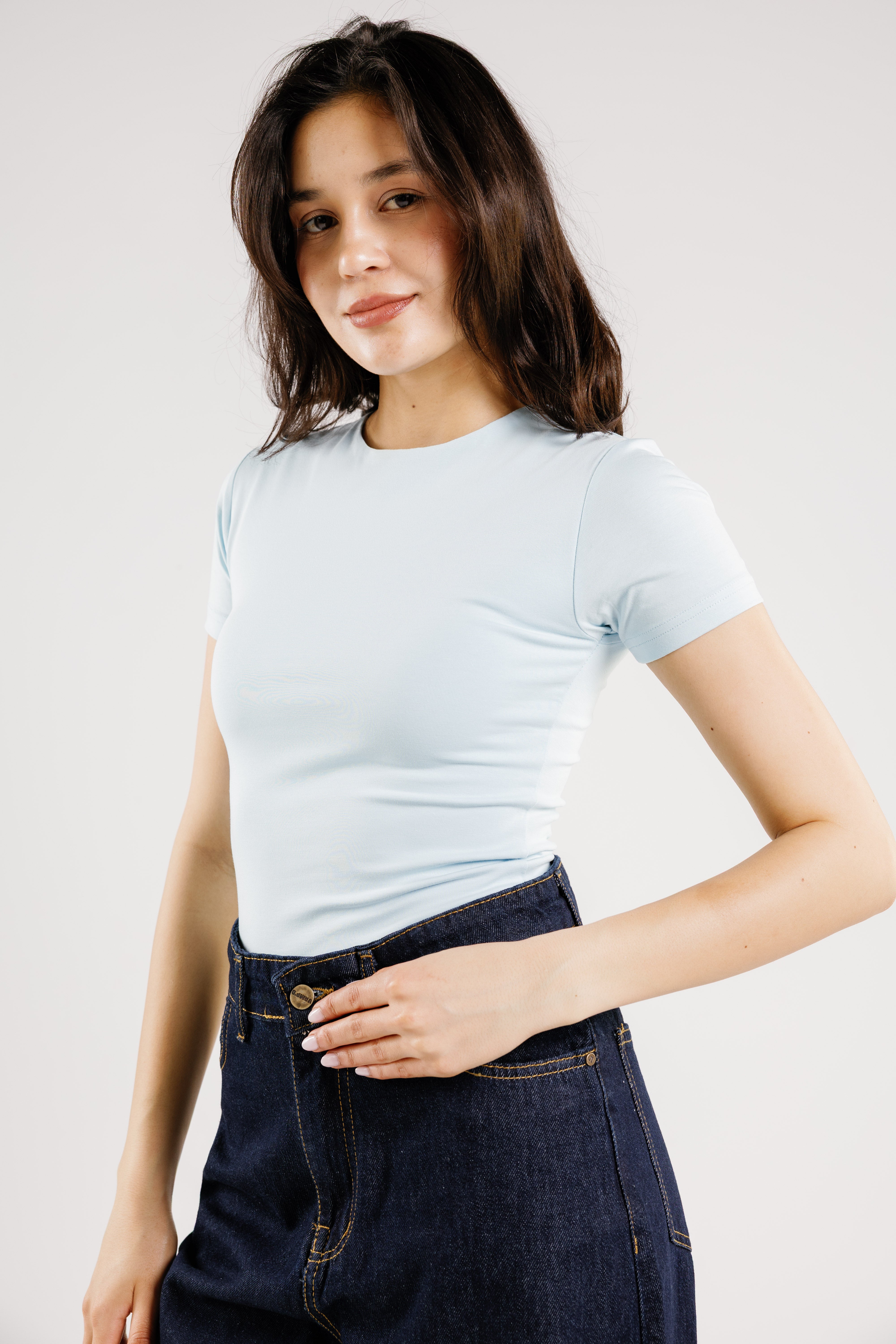 Cotton Crew neck Short Sleeve