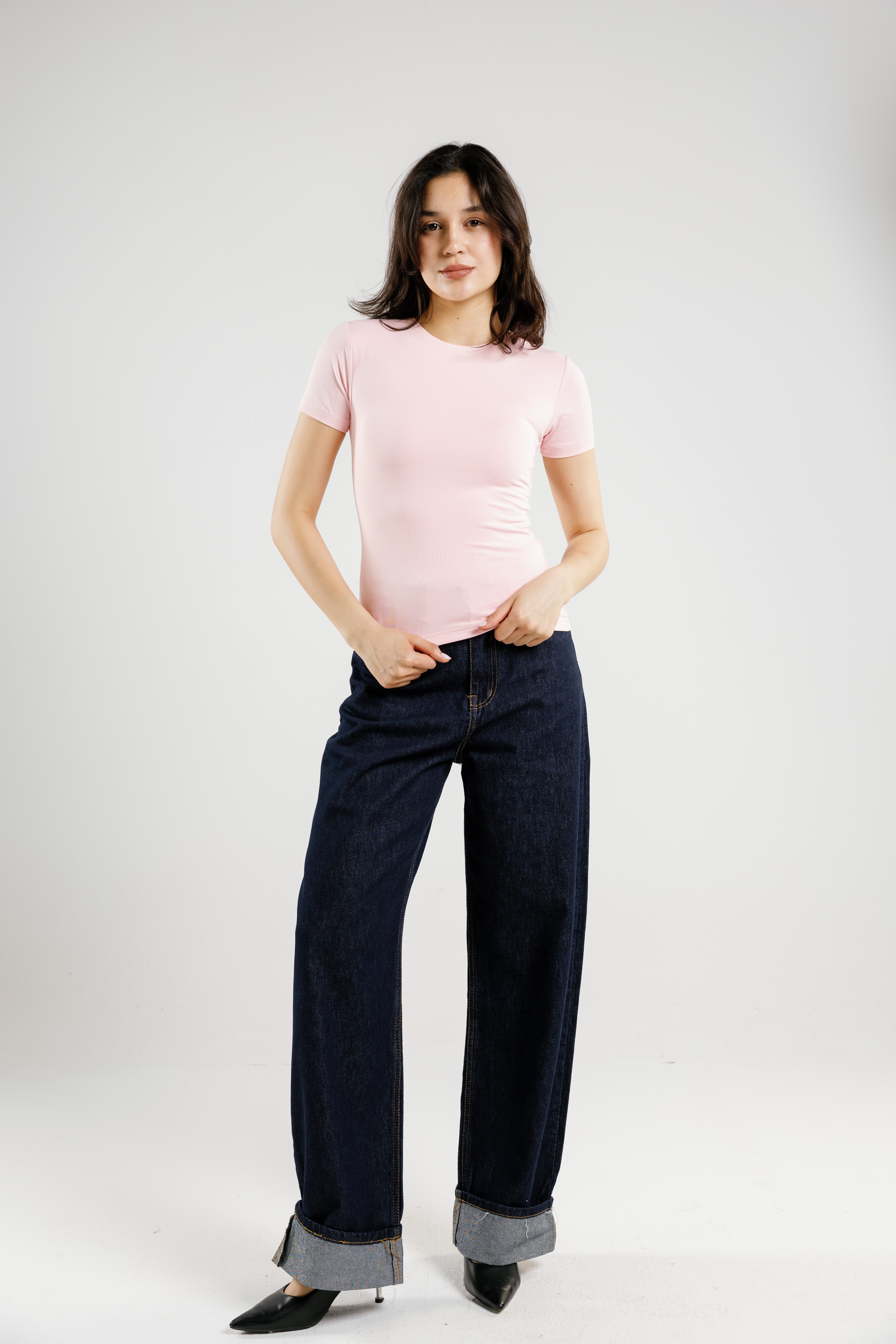 Cotton Crew neck Short Sleeve