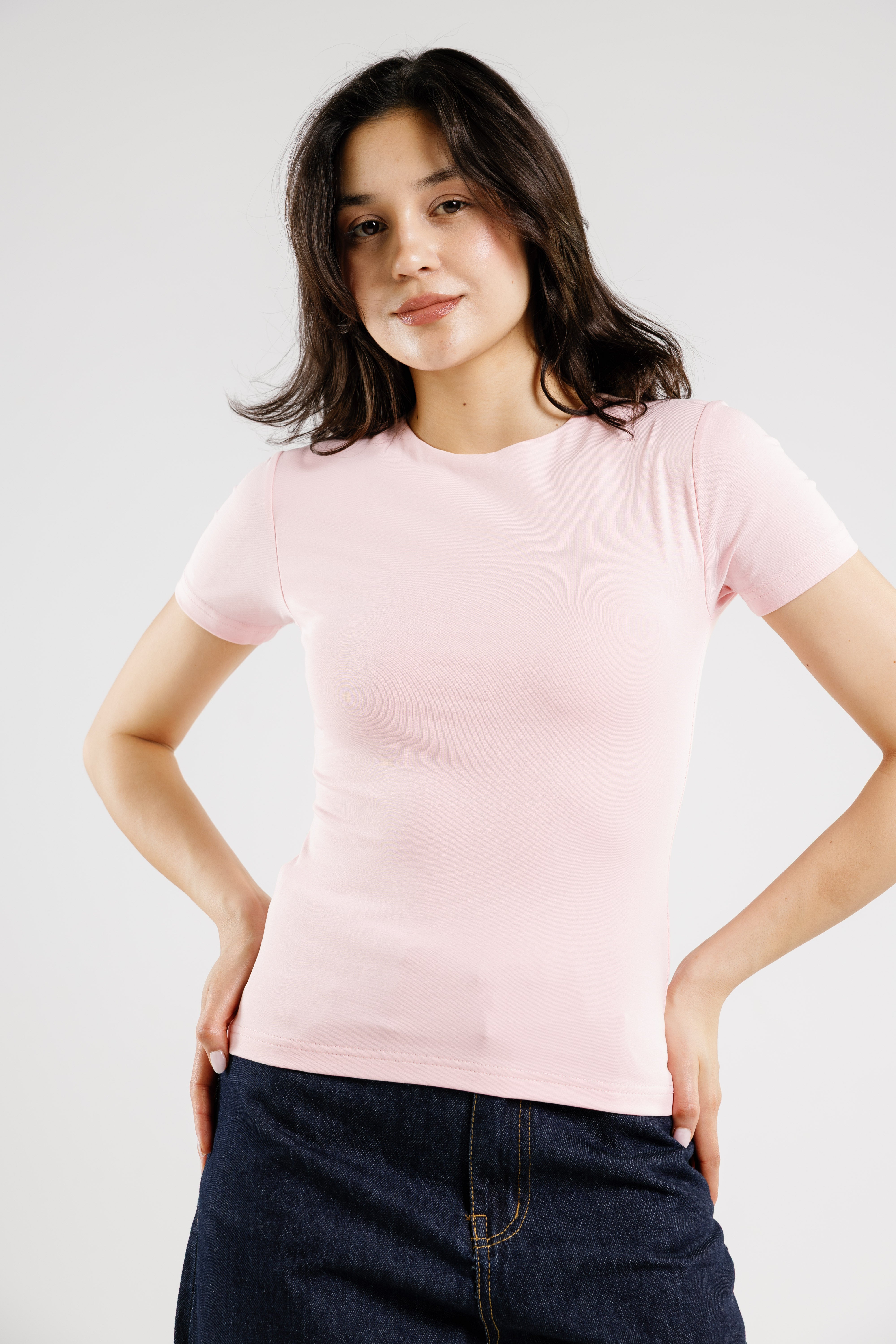 Cotton Crew neck Short Sleeve