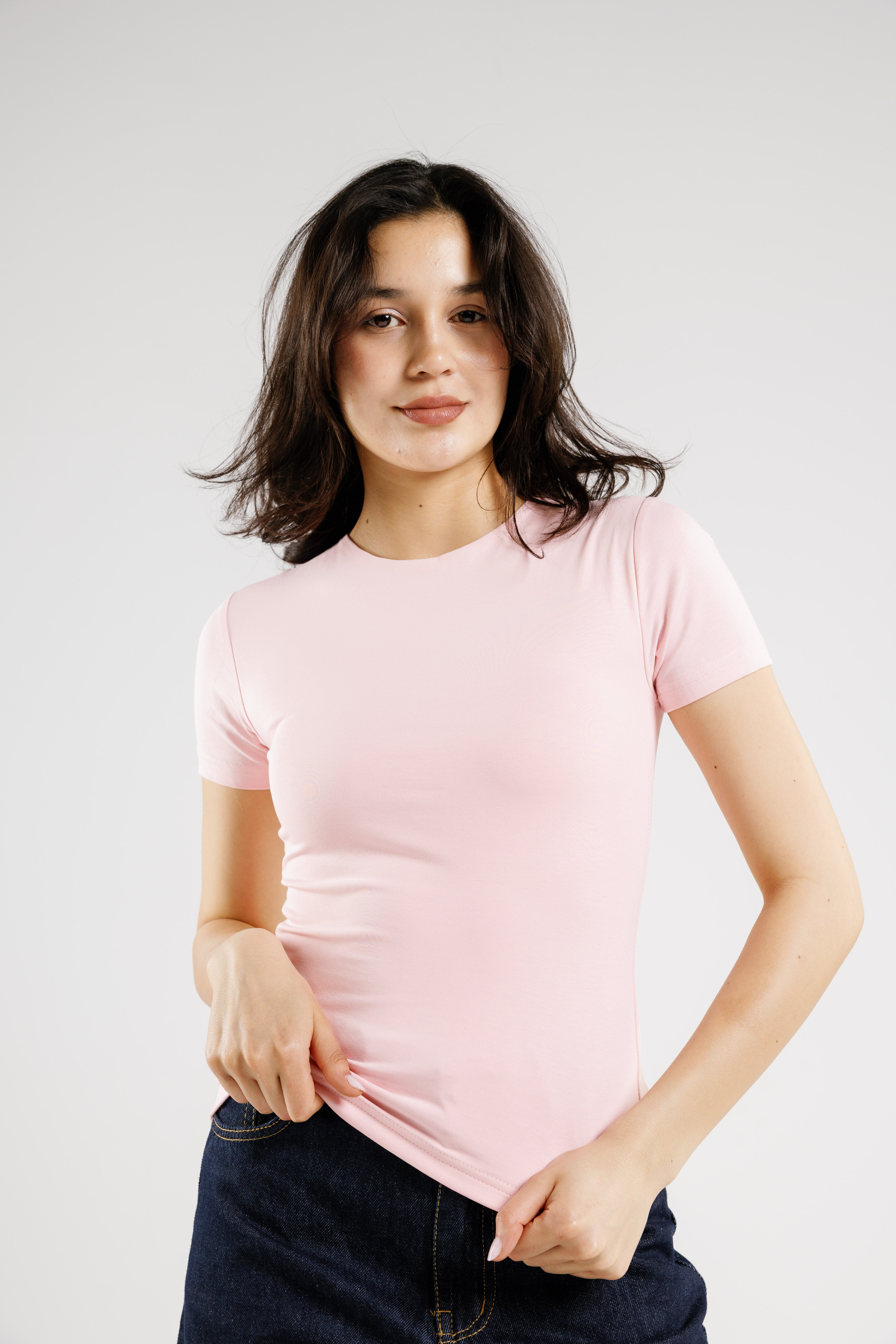 Cotton Crew neck Short Sleeve