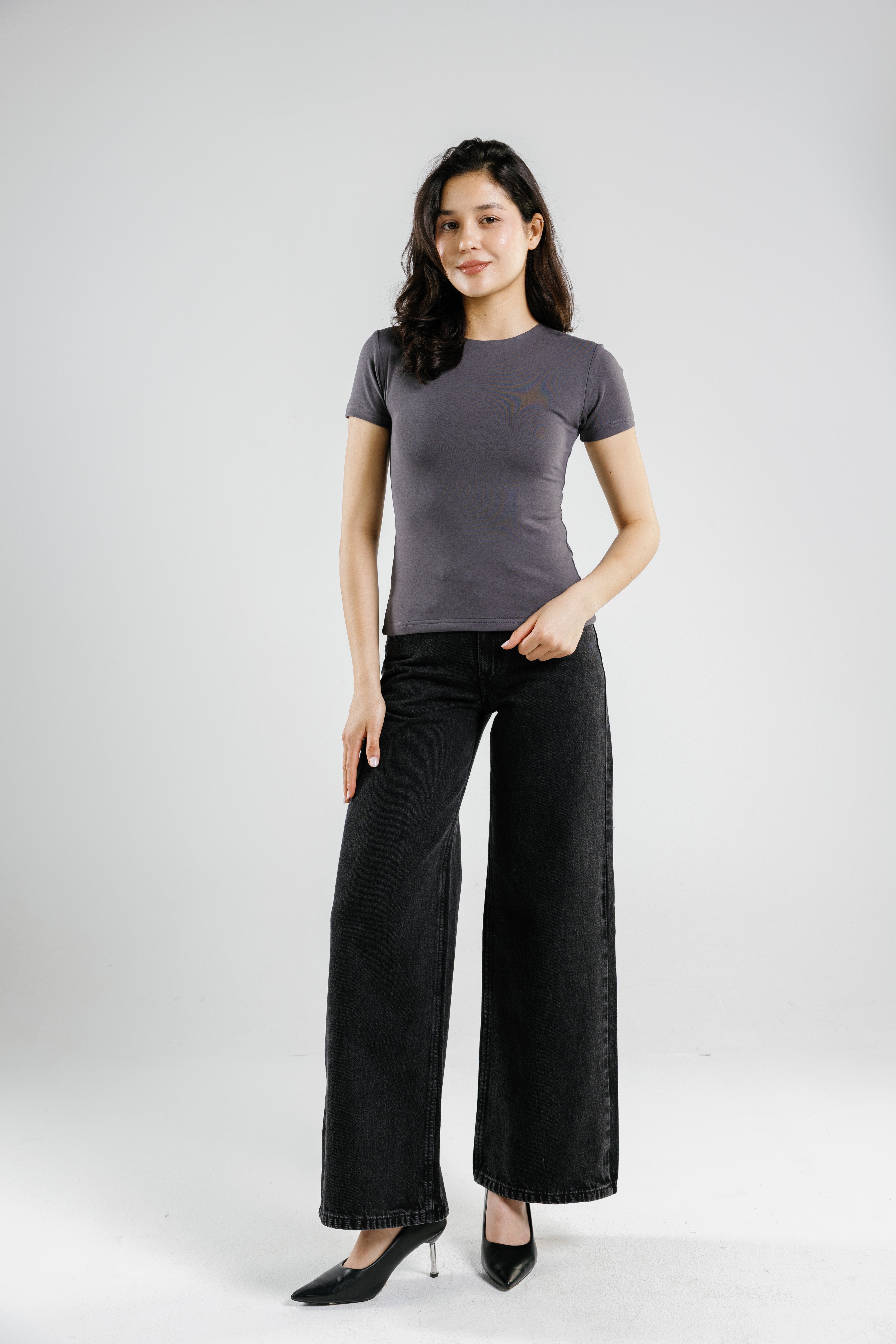 Cotton Crew neck Short Sleeve