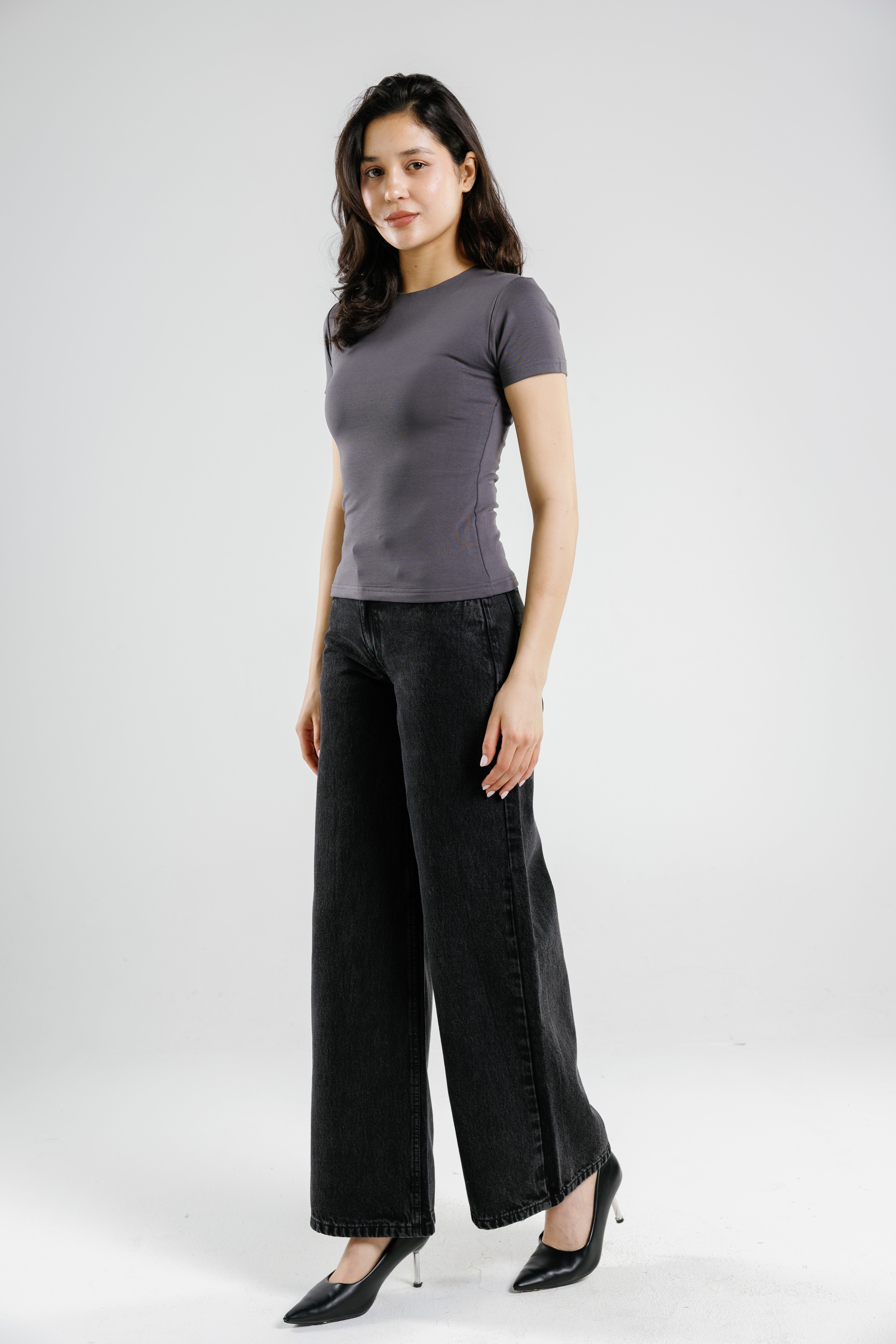 Cotton Crew neck Short Sleeve