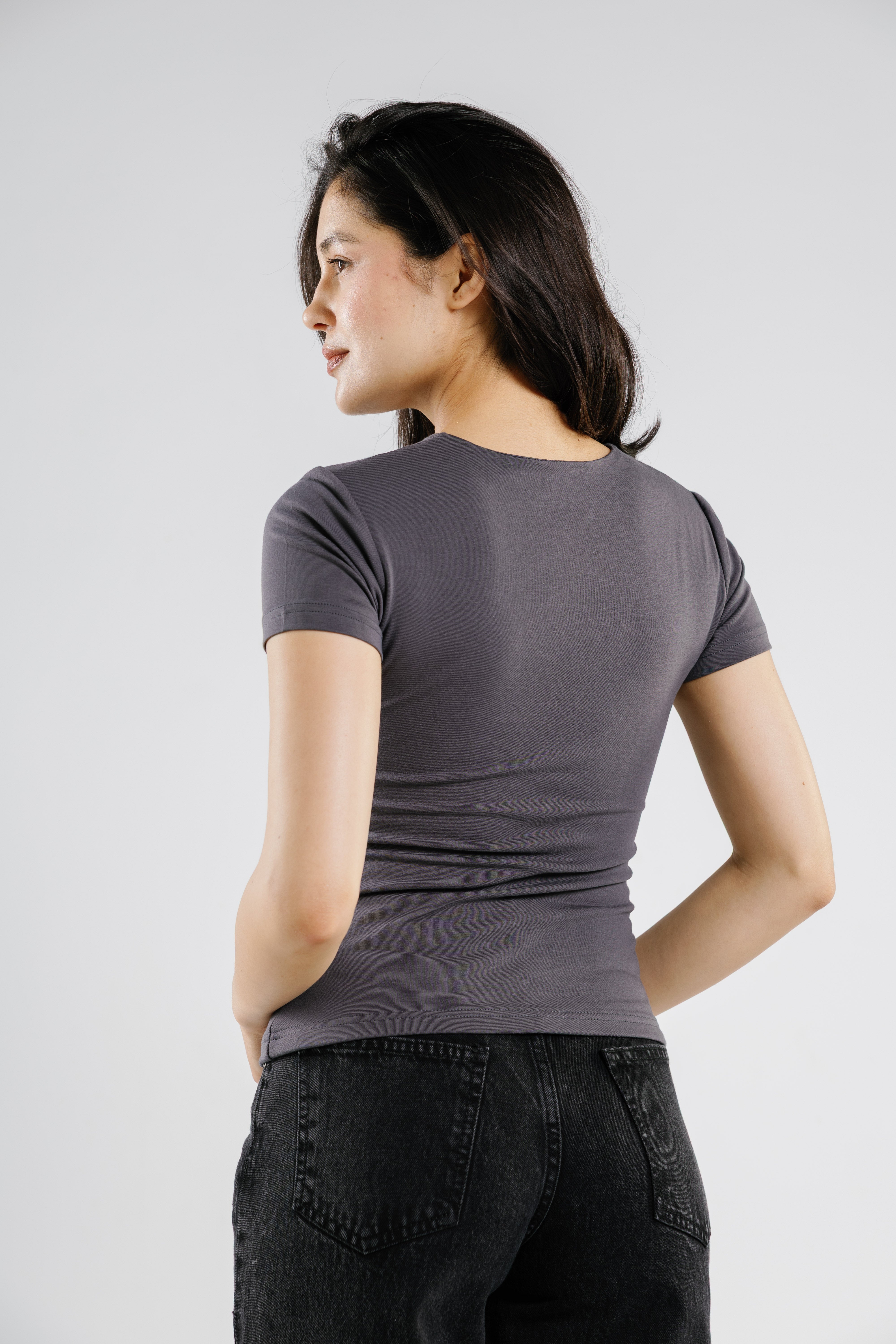Cotton Crew neck Short Sleeve