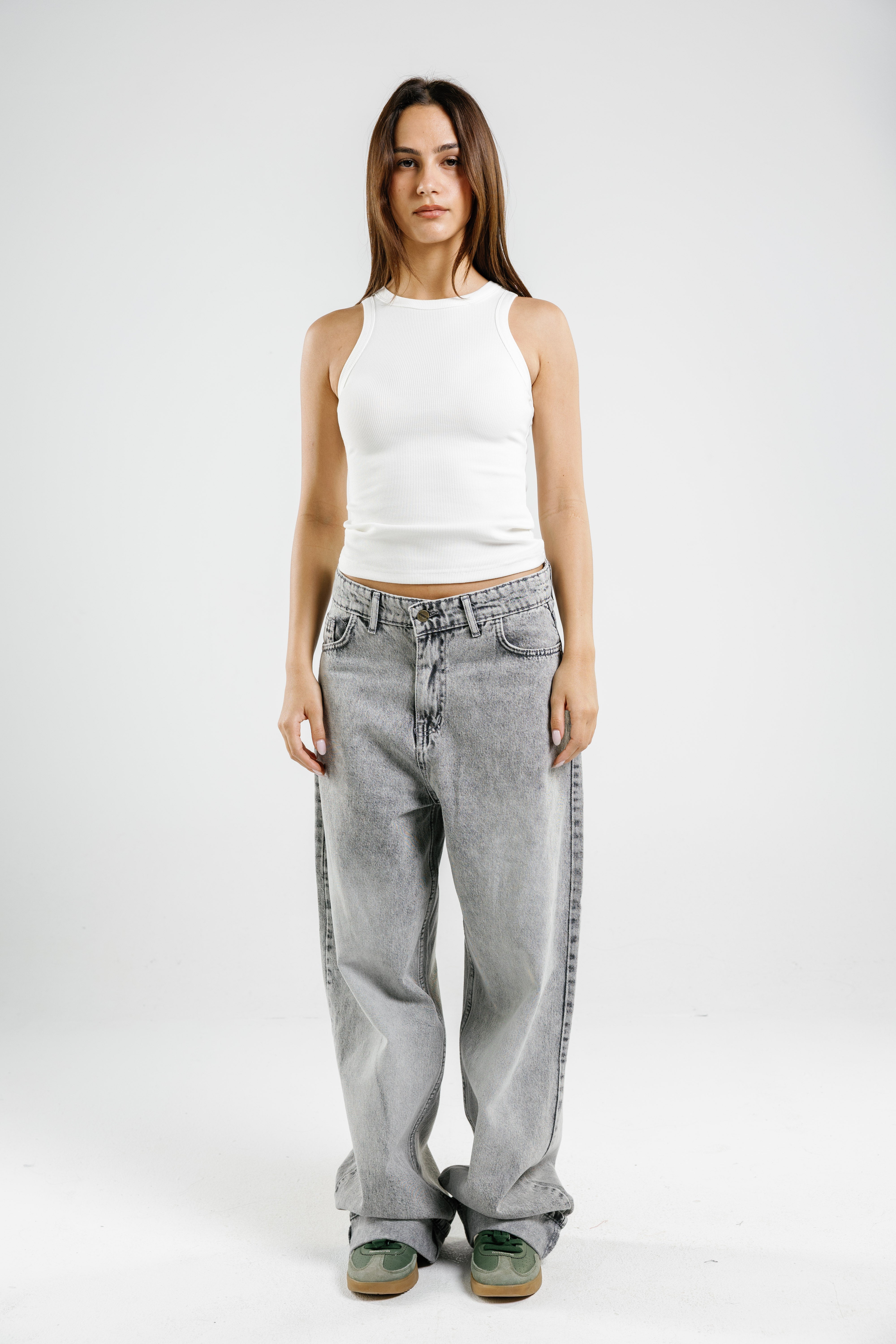 Crew Tank Top Ribbed