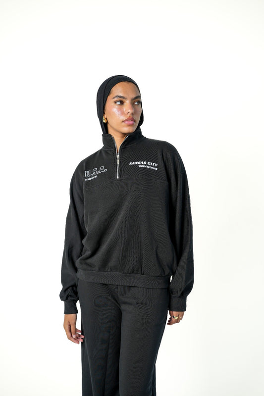 SWEAT SHIRT BLACK