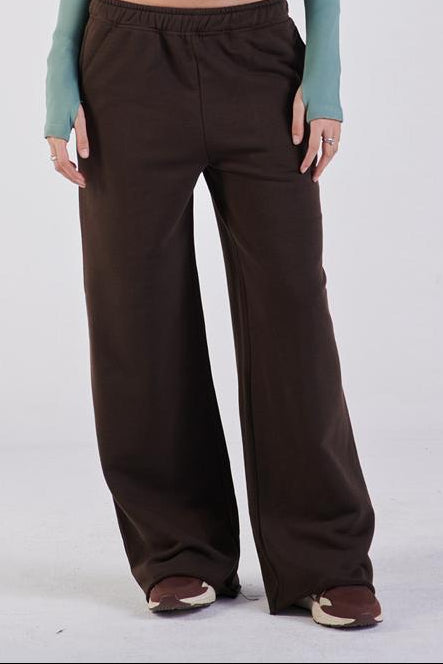 Straight-leg sweat pants