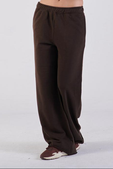 Straight-leg sweat pants