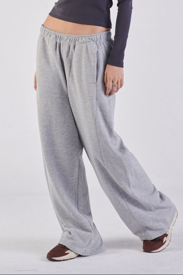 Plush barrel trousers