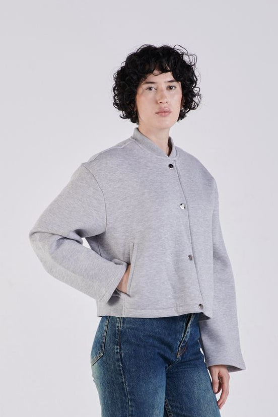 Oversize button jacket