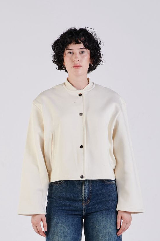 Oversize button jacket