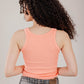 Round Tank Top Ribbed