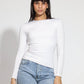Crew Neck Long Sleeve Top