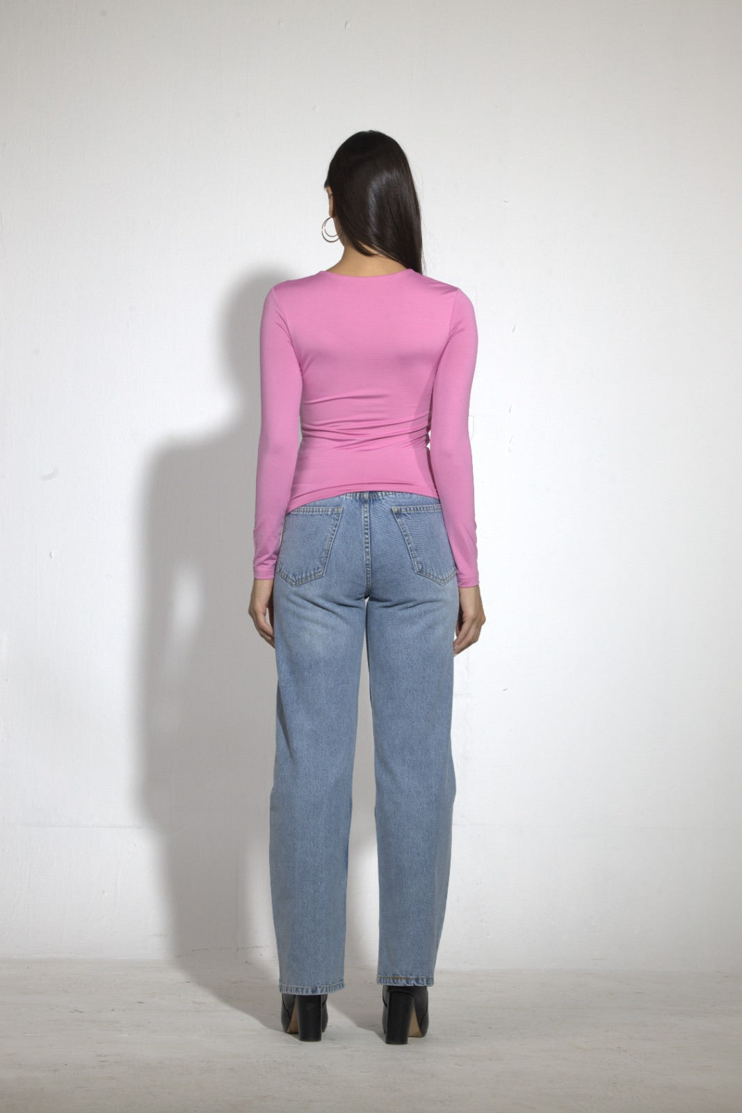 Crew Neck Long Sleeve Top