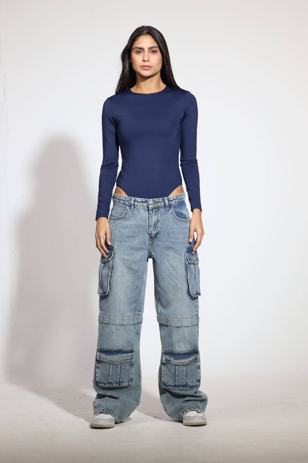 Bodysuit Crew-Neck Long Sleeve