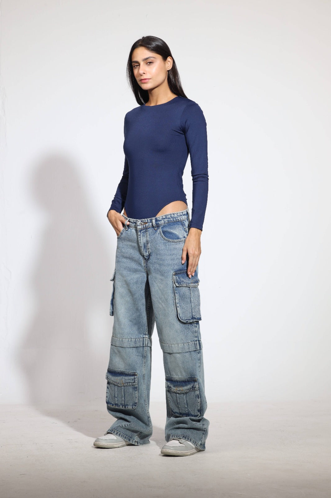 Bodysuit Crew-Neck Long Sleeve