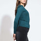 Square Neck Long Sleeve Top