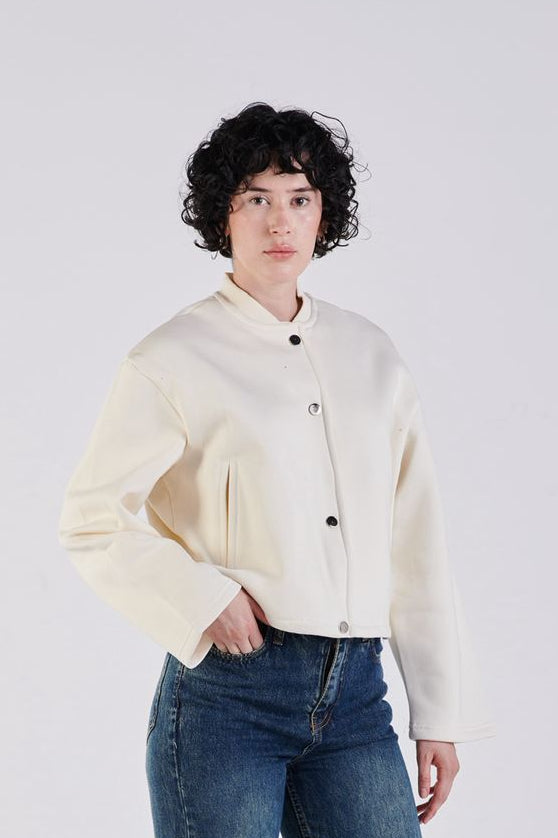 Oversize button jacket