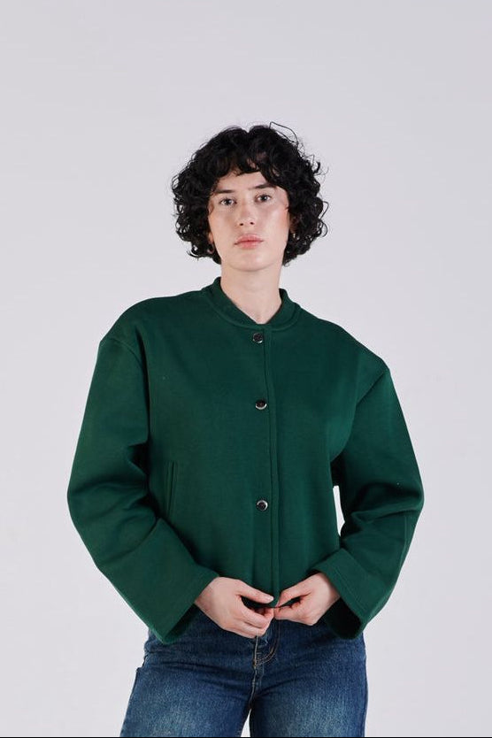 Oversize button jacket