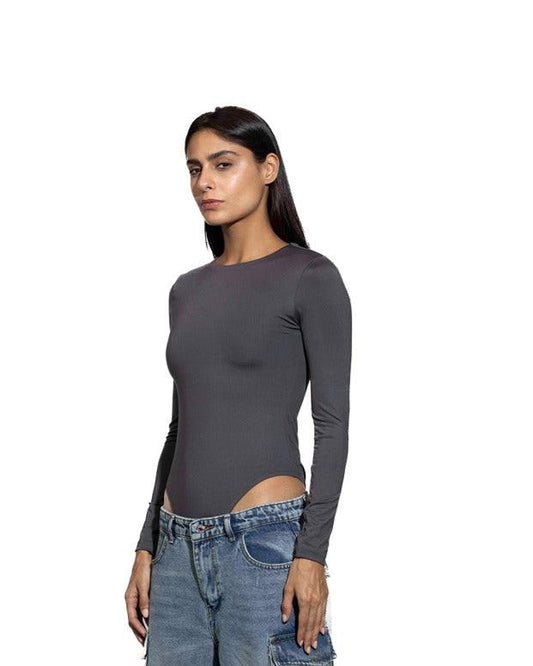 Bodysuit Crew-Neck Long Sleeve