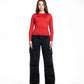 Crew Neck Long Sleeve Top