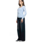 Square Neck Long Sleeve Top