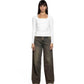 Square Neck Long Sleeve Top